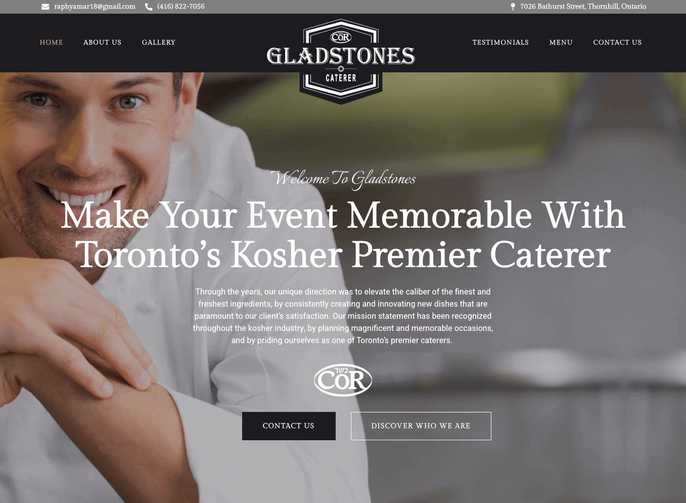 Gladstone Caterer