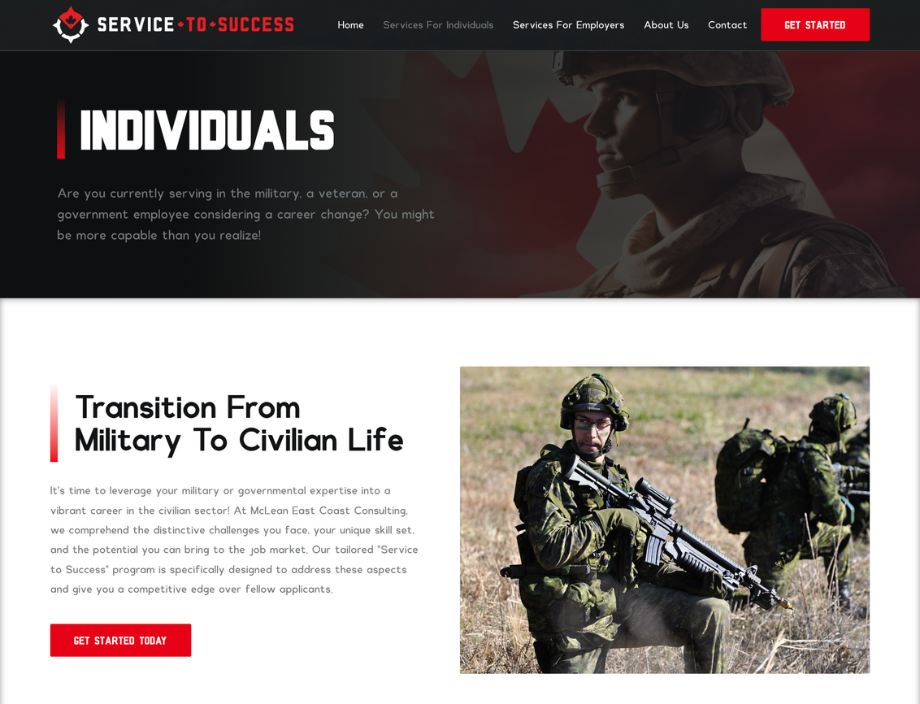 Whissel Strategies web design showcase